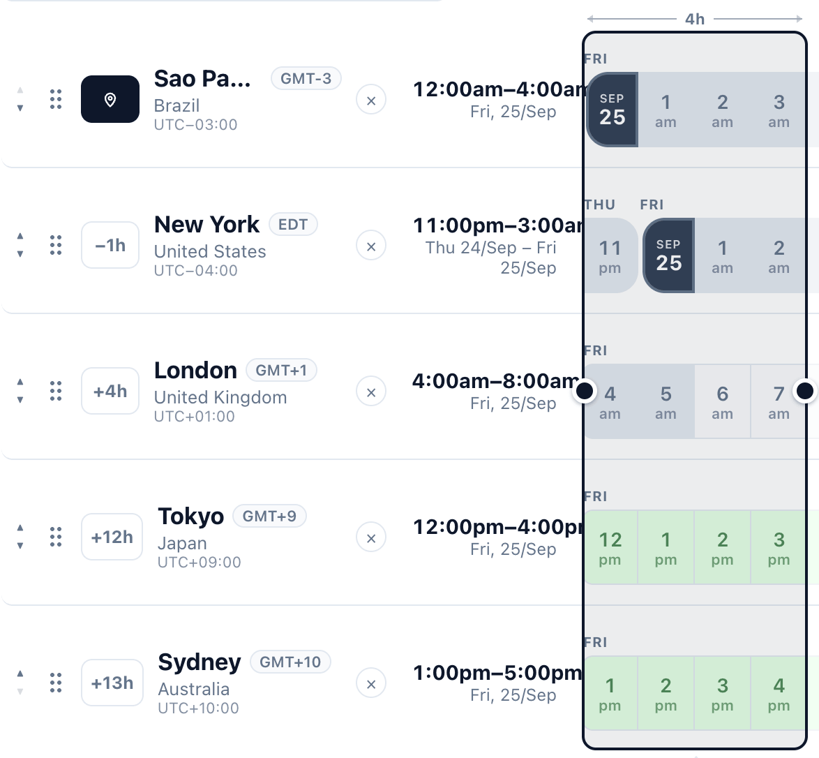 12-Hour & 24-Hour Formats